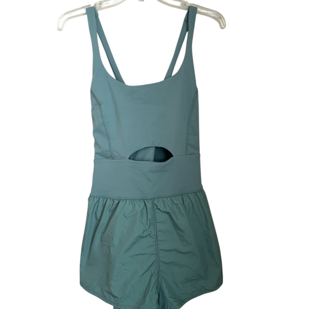 FP Movement Teal Cutout Romper